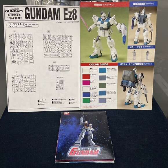 GUNDAM Ez8 HG 1/144 Model RX-79 MOBILE SUIT GUNDAM 08th MS TEAM Bandai 1998 NIB - Picture 6 of 8